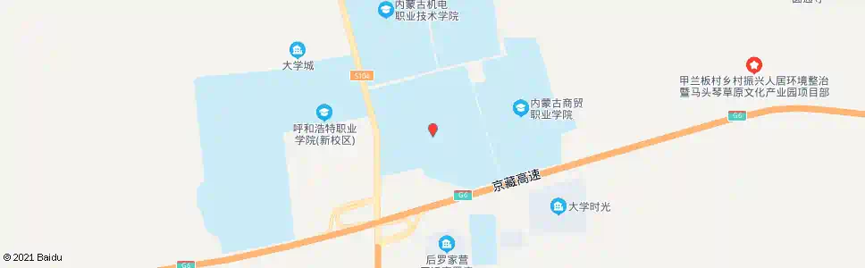 呼和浩特内蒙古电子信息技术职业技术学院_公交站地图_呼和浩特公交_妙搜公交查询2025