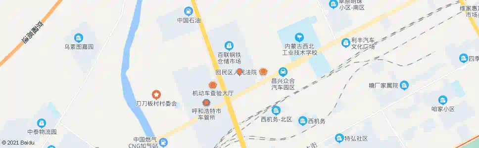 呼和浩特标准件厂_公交站地图_呼和浩特公交_妙搜公交查询2025