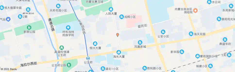 呼和浩特军区招待所_公交站地图_呼和浩特公交_妙搜公交查询2025