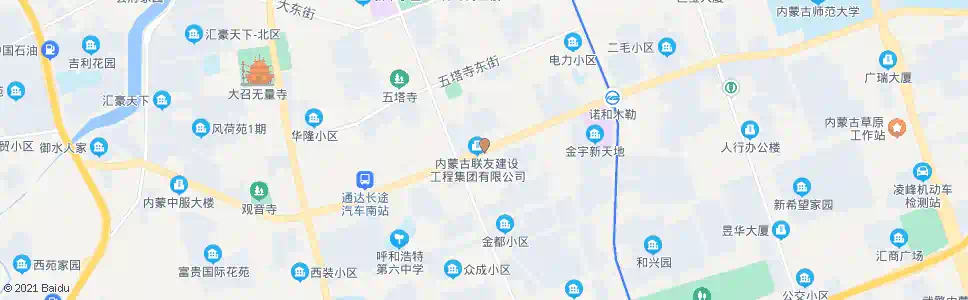 呼和浩特内蒙古疾病预防中心_公交站地图_呼和浩特公交_妙搜公交查询2025