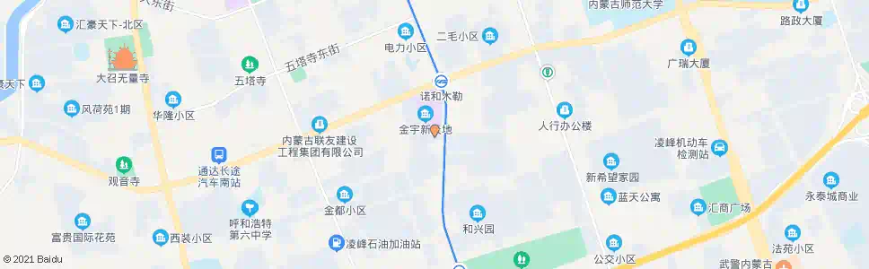 呼和浩特亿业生物科技发展公司_公交站地图_呼和浩特公交_妙搜公交查询2025