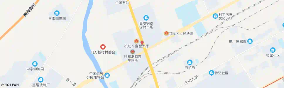 呼和浩特五金机电城_公交站地图_呼和浩特公交_妙搜公交查询2025