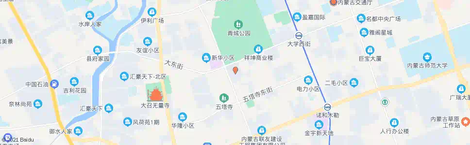 呼和浩特蒙西文化广场_公交站地图_呼和浩特公交_妙搜公交查询2025