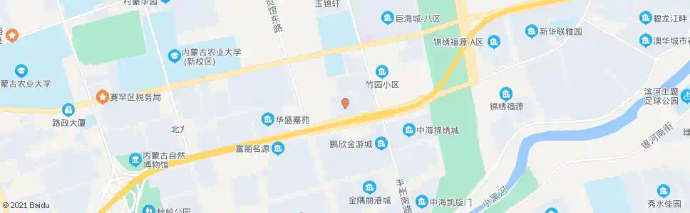 呼和浩特金盛国际家居_公交站地图_呼和浩特公交_妙搜公交查询2025