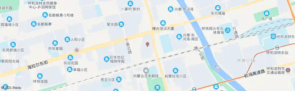 呼和浩特首府官邸_公交站地图_呼和浩特公交_妙搜公交查询2025