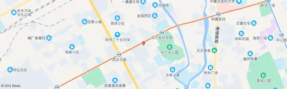 呼和浩特电信三分局_公交站地图_呼和浩特公交_妙搜公交查询2025