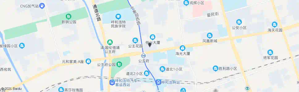 呼和浩特气象局_公交站地图_呼和浩特公交_妙搜公交查询2025
