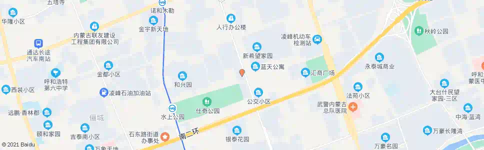 呼和浩特皮革厂_公交站地图_呼和浩特公交_妙搜公交查询2025