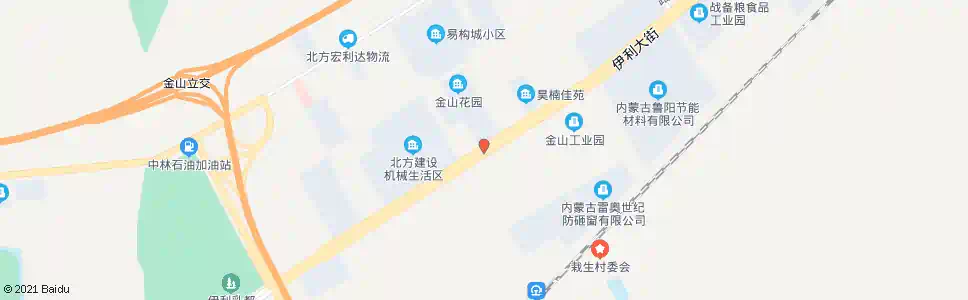 呼和浩特金山开发区管委会_公交站地图_呼和浩特公交_妙搜公交查询2025