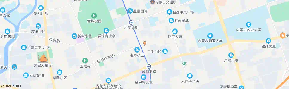 呼和浩特三十六中_公交站地图_呼和浩特公交_妙搜公交查询2025