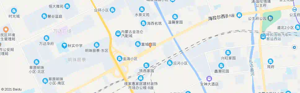 呼和浩特北方农机公司_公交站地图_呼和浩特公交_妙搜公交查询2025