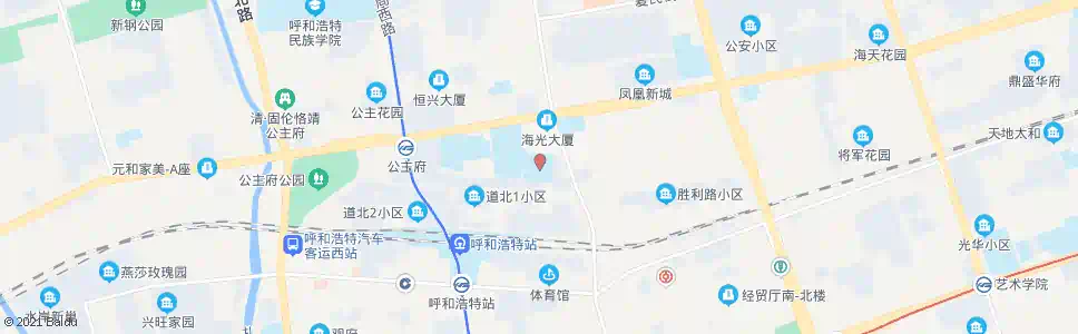 呼和浩特司法学校_公交站地图_呼和浩特公交_妙搜公交查询2025