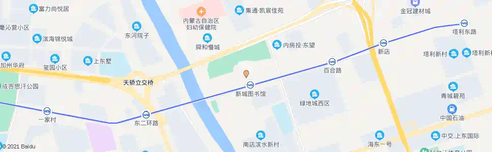 呼和浩特景苑生态园_公交站地图_呼和浩特公交_妙搜公交查询2025