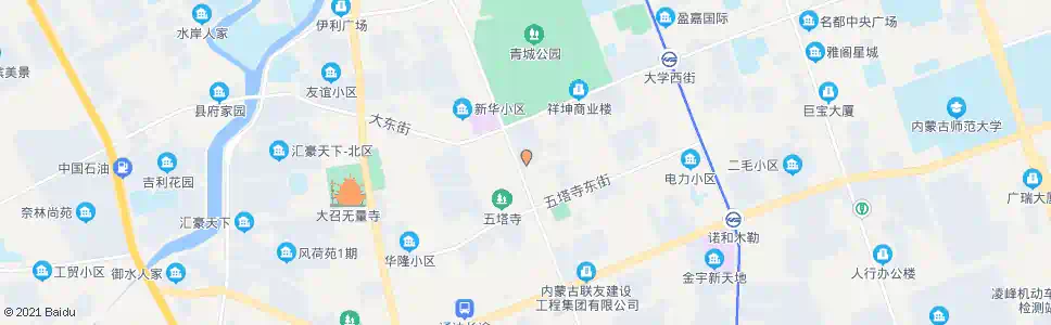 呼和浩特蒙西文化广场(呼和浩特民族演艺集团)_公交站地图_呼和浩特公交_妙搜公交查询2025