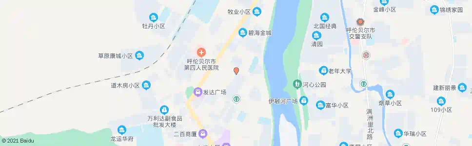 呼伦贝尔河西加油站_公交站地图_呼伦贝尔公交_妙搜公交查询2025