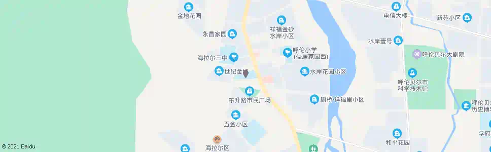 呼伦贝尔南开路_公交站地图_呼伦贝尔公交_妙搜公交查询2025