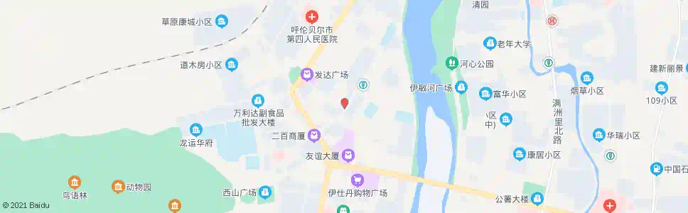 呼伦贝尔装璜城_公交站地图_呼伦贝尔公交_妙搜公交查询2025