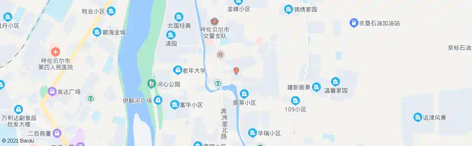 呼伦贝尔新桥市场_公交站地图_呼伦贝尔公交_妙搜公交查询2025