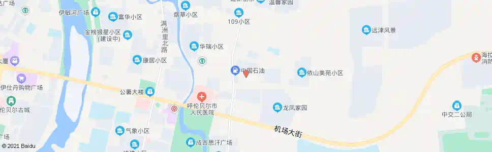 呼伦贝尔武警支队_公交站地图_呼伦贝尔公交_妙搜公交查询2025