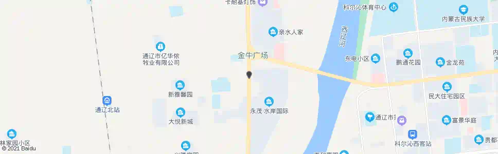 通辽河西消防中队_公交站地图_通辽公交_妙搜公交查询2025