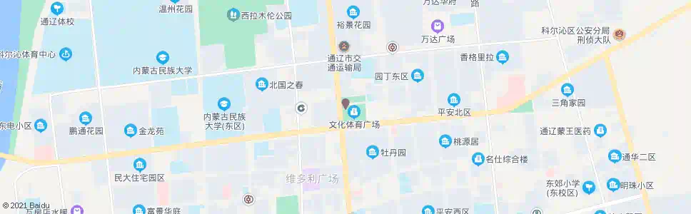 通辽体育广场_公交站地图_通辽公交_妙搜公交查询2025
