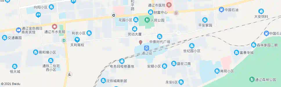 通辽邮局_公交站地图_通辽公交_妙搜公交查询2025