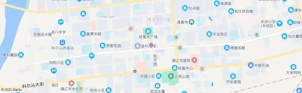 通辽百货大楼_公交站地图_通辽公交_妙搜公交查询2025