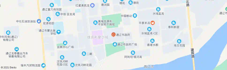 通辽市政府_公交站地图_通辽公交_妙搜公交查询2025