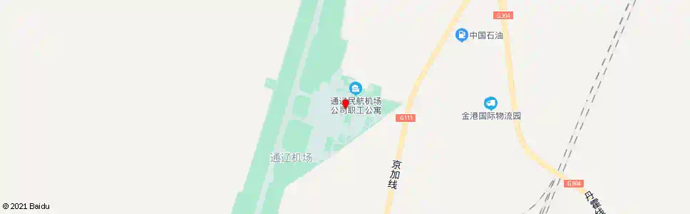 通辽飞机场_公交站地图_通辽公交_妙搜公交查询2025