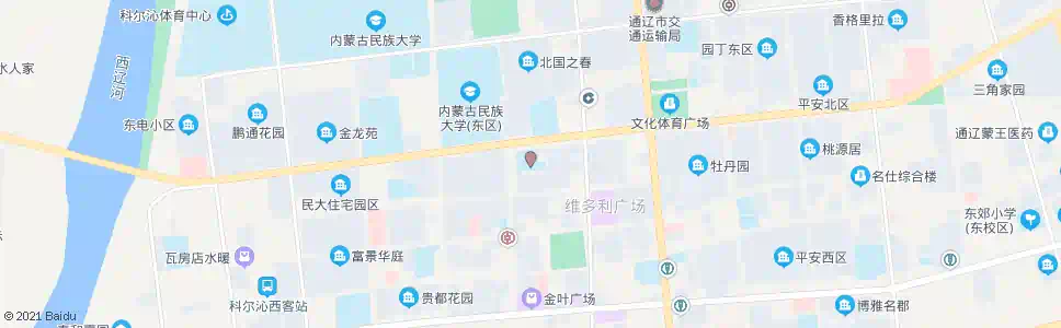 通辽实验小学_公交站地图_通辽公交_妙搜公交查询2025