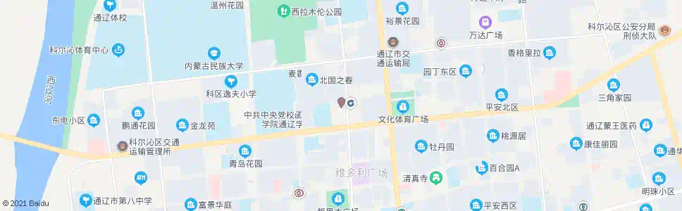 通辽银桥宾馆_公交站地图_通辽公交_妙搜公交查询2025
