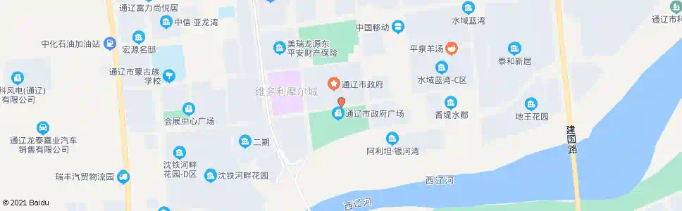 通辽橡胶厂_公交站地图_通辽公交_妙搜公交查询2025