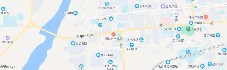 通辽水务局_公交站地图_通辽公交_妙搜公交查询2025