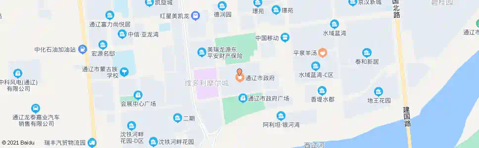 通辽行政中心_公交站地图_通辽公交_妙搜公交查询2025