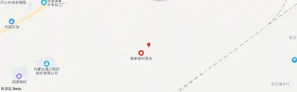 通辽高家窑_公交站地图_通辽公交_妙搜公交查询2025