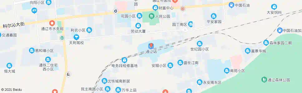 通辽市一建_公交站地图_通辽公交_妙搜公交查询2025