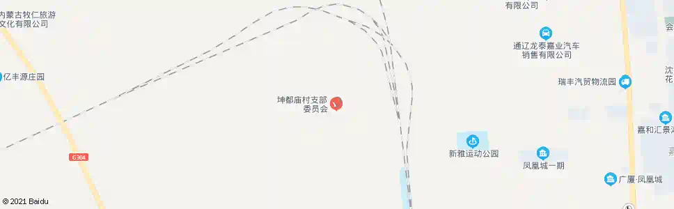 通辽坤都庙_公交站地图_通辽公交_妙搜公交查询2025