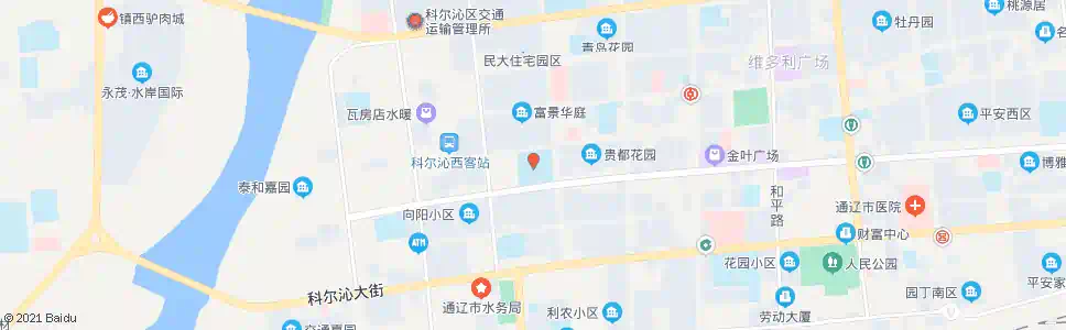 通辽二轻局_公交站地图_通辽公交_妙搜公交查询2025