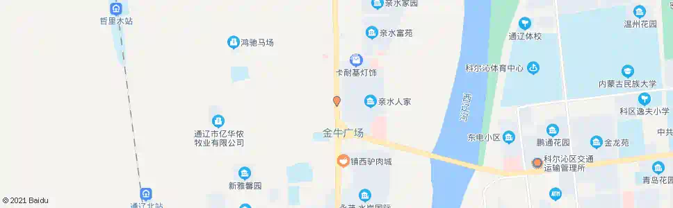 通辽河西镇(南)_公交站地图_通辽公交_妙搜公交查询2025