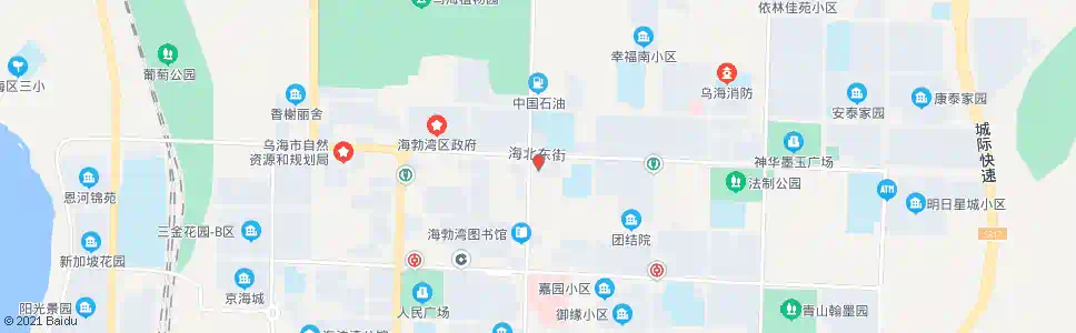 乌海乌海市第一口腔医院_公交站地图_乌海公交_妙搜公交查询2025