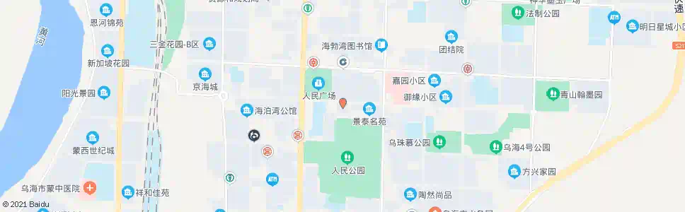 乌海区园林局_公交站地图_乌海公交_妙搜公交查询2025
