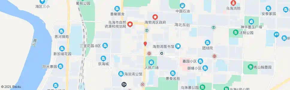 乌海万全堂大药店_公交站地图_乌海公交_妙搜公交查询2025