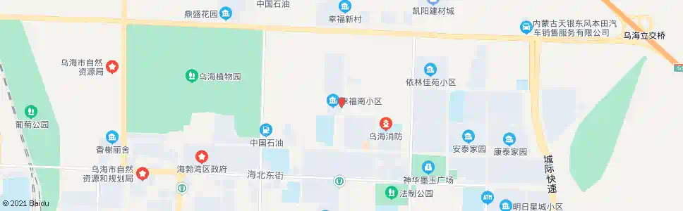 乌海宜客电子城_公交站地图_乌海公交_妙搜公交查询2025