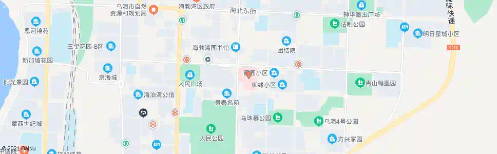 乌海市人民医院_公交站地图_乌海公交_妙搜公交查询2025