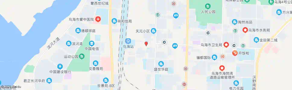 乌海荣兴大酒店_公交站地图_乌海公交_妙搜公交查询2025