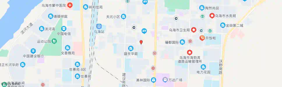 乌海旭升眼科医院_公交站地图_乌海公交_妙搜公交查询2025