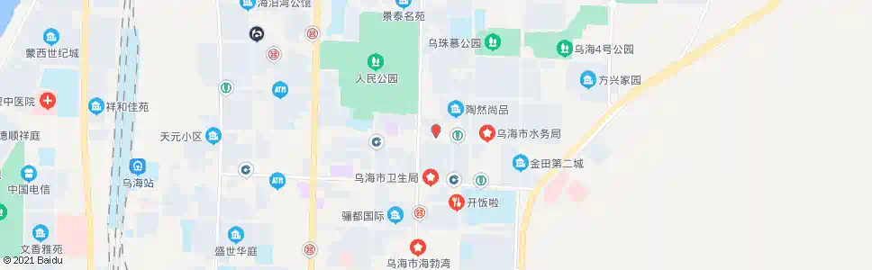 乌海青山市场_公交站地图_乌海公交_妙搜公交查询2025