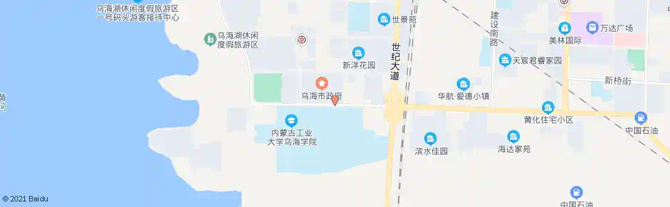 乌海帝王广场_公交站地图_乌海公交_妙搜公交查询2025