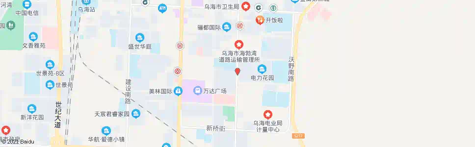 乌海锅炉压力容器检验所_公交站地图_乌海公交_妙搜公交查询2025