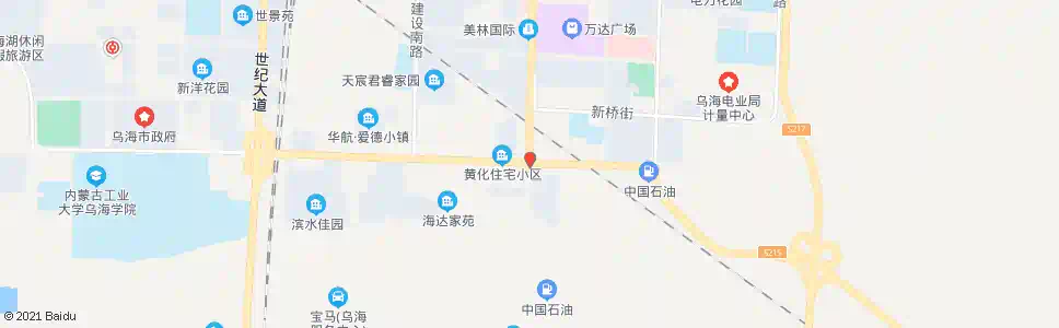 乌海华山楼_公交站地图_乌海公交_妙搜公交查询2025